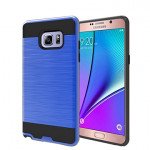 Wholesale Samsung Galaxy Note FE / Note Fan Edition / Note 7 Iron Shield Hybrid Case (Black)